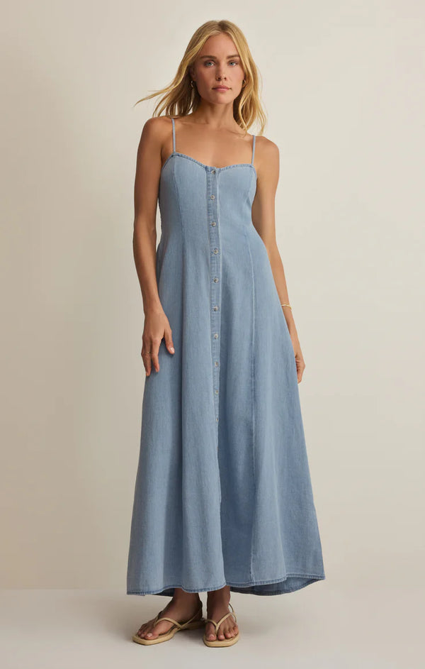 The Angel Eyes Midi Dress