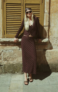 The Eda Polka Dot Skirt