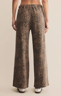 Hunter Knit Pants - Desert Leopard