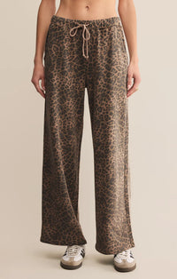Hunter Knit Pants - Desert Leopard