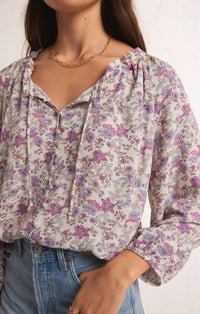 Athena Floral Top