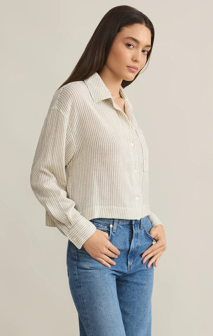 Del Mar Striped Shirt