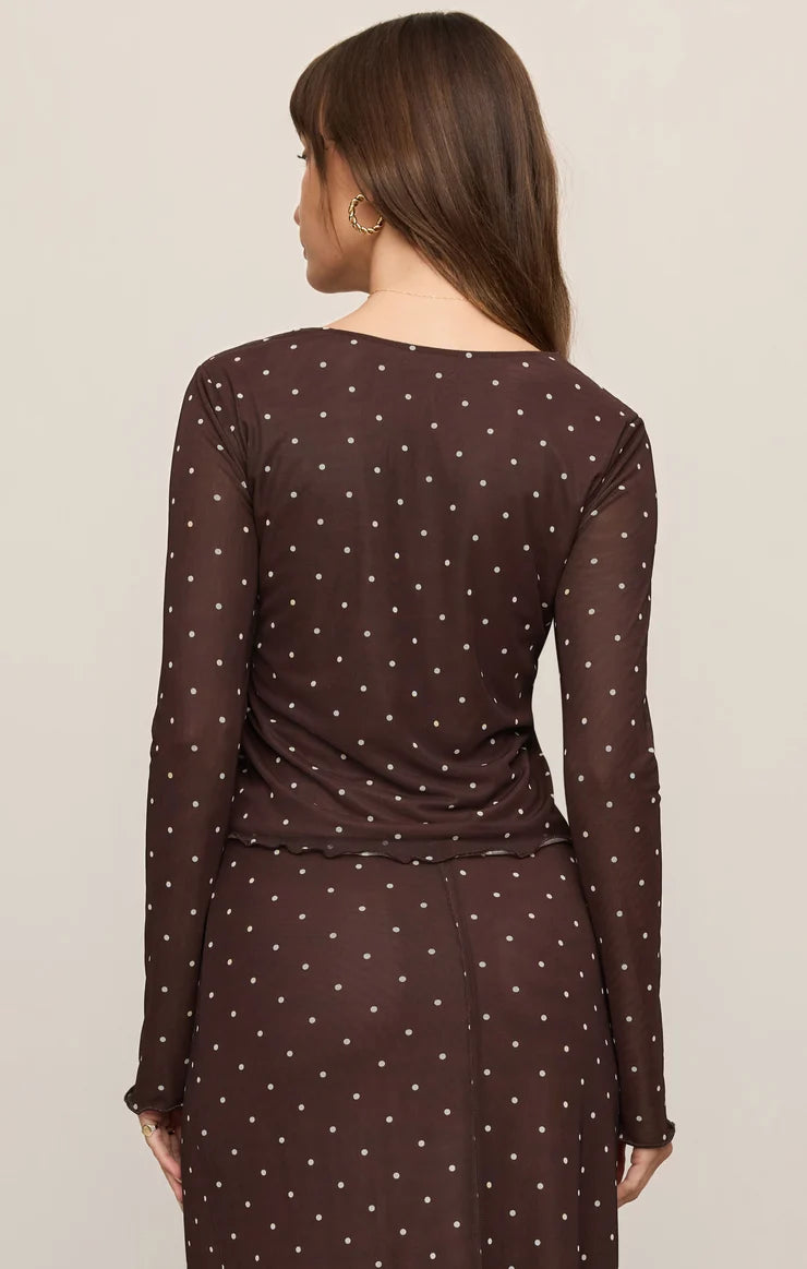 Amara Polka Dot Top