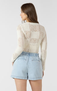 The Lara Pointelle Cardi