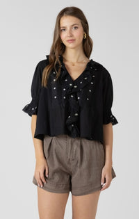 The Harper Embroidered Blouse