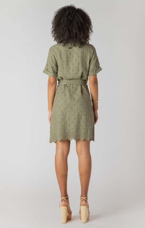 The Linnea Belted Shirt Dress