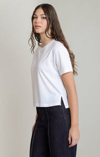 The Luca Essentials Tee - White