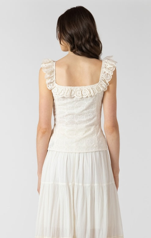 The Fable Eyelet Tank