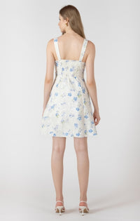 The Elsie Embroidered Mini Dress