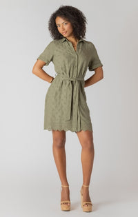 The Linnea Belted Shirt Dress