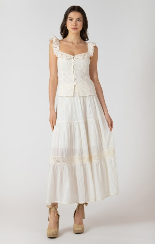 The Fable Eyelet Tank