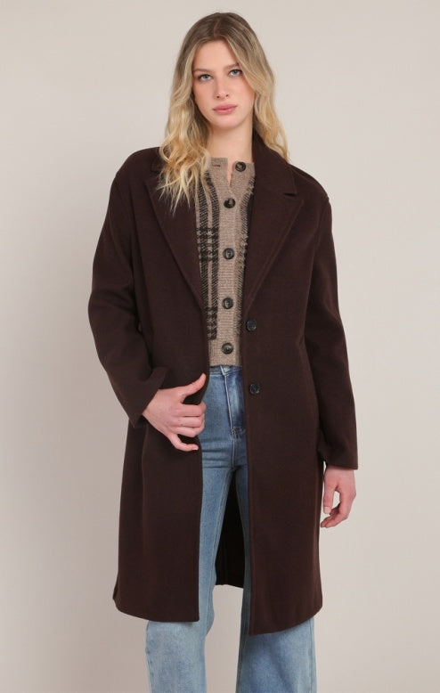 The Rhodes Long Soft Coat