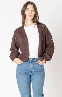 The Brownie Flower Sweater
