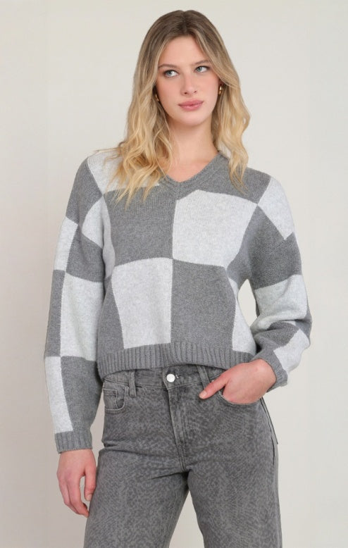 The Desi Color Block Sweater