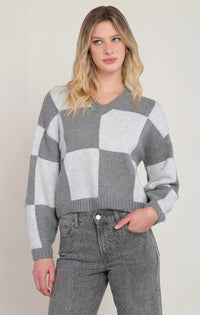 The Desi Color Block Sweater