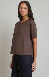 The Luca Essentials Tee - Brown