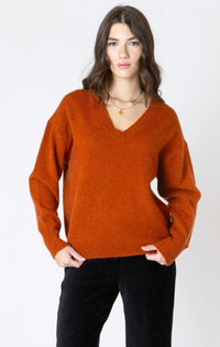 Roux Sweater - Burnt Orange
