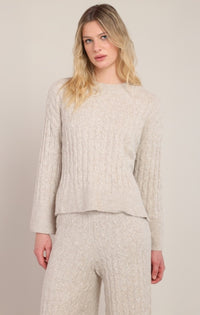 The Arya Cable Knit Sweater