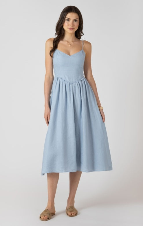 The Beverly V-Waist Dress
