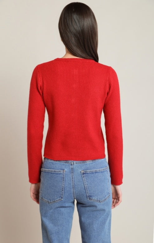 The Loretta Button Cardigan