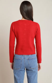 The Loretta Button Cardigan
