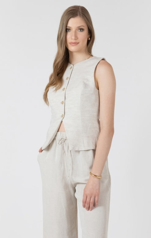The Landon Button Up Vest
