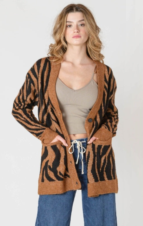 The Tiggi Button Front Cardi