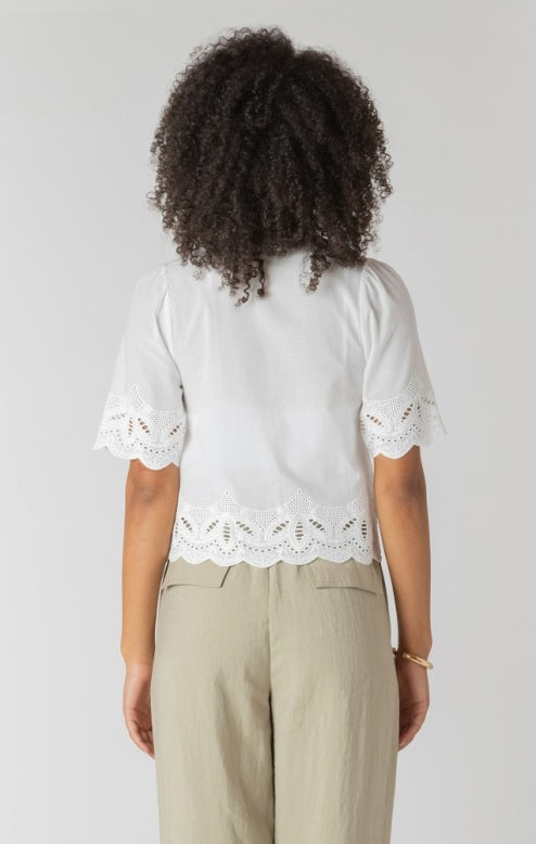 The Tessa Eyelet Blouse