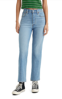 LEVI'S - Ribcage Straight Ankle - Center Line (Stretch)