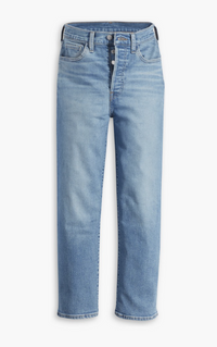 LEVI'S - Ribcage Straight Ankle - Center Line (Stretch)