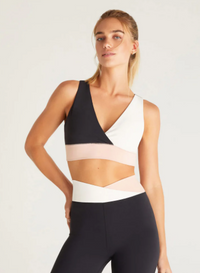 Color Block Tank Bra