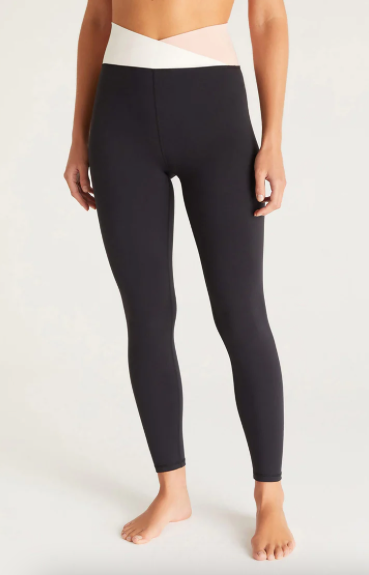 Contrast Crossover 7/8 Legging